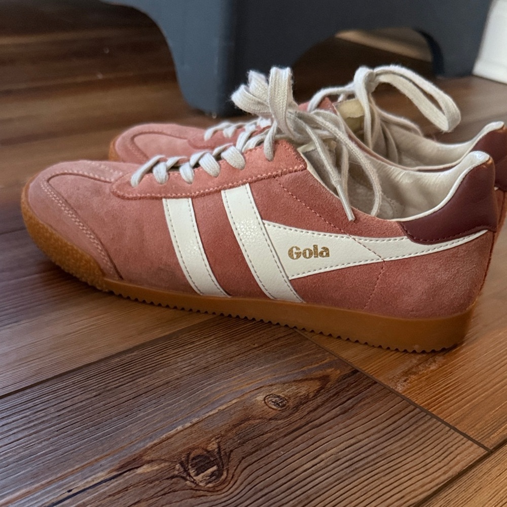 Gola Rose and Cream Casual Sneakers - Picture 5 of 6